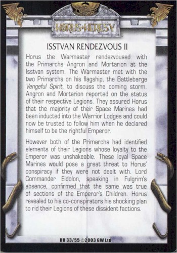 Isstvan Rendezvous II
